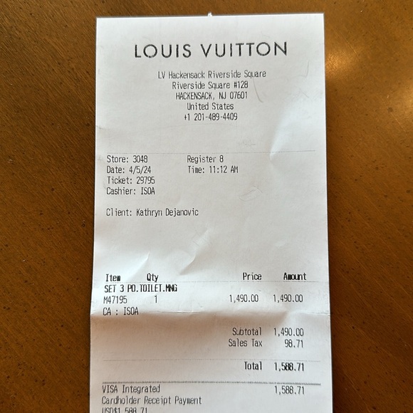 New Louis Vuitton 2024 toiletry 26 pouch - Picture 7 of 7